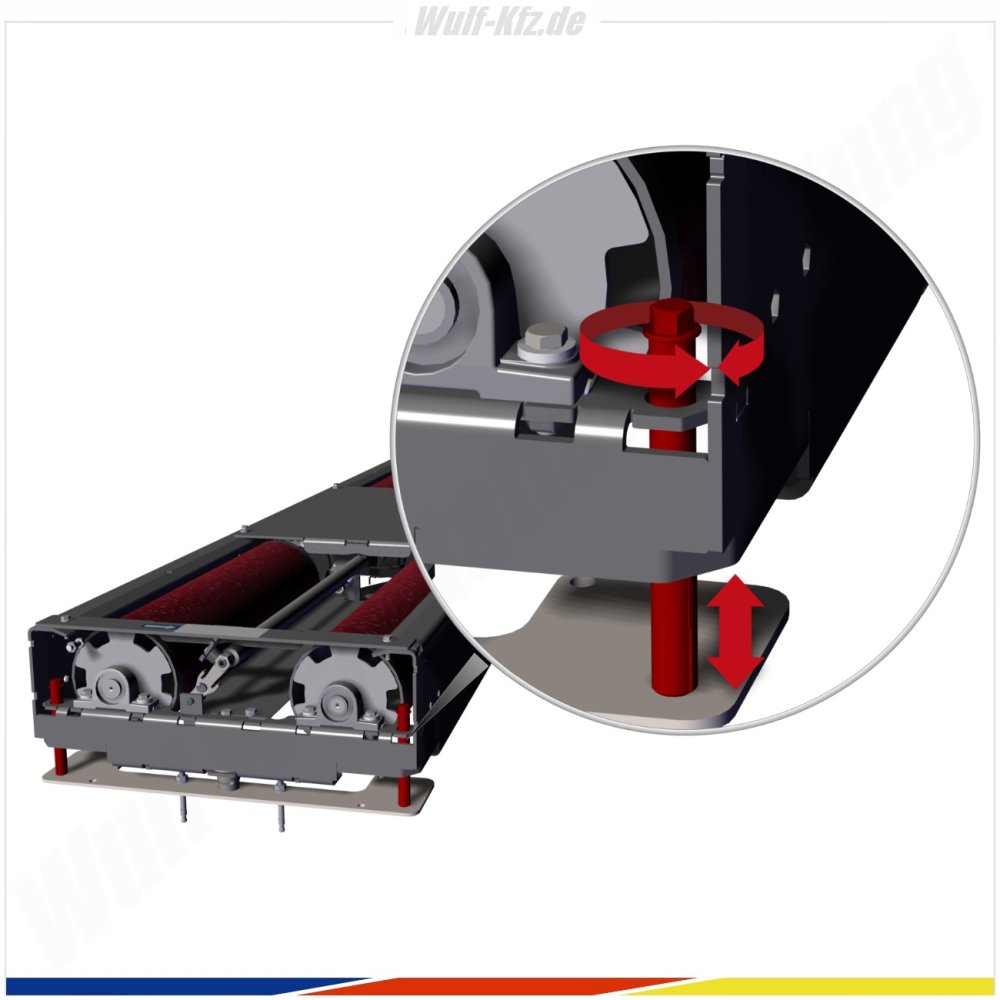 Maha Rollen-​​​​ Bremsenprüfstand Connect C_MBT C 4.0 W250 PLUS